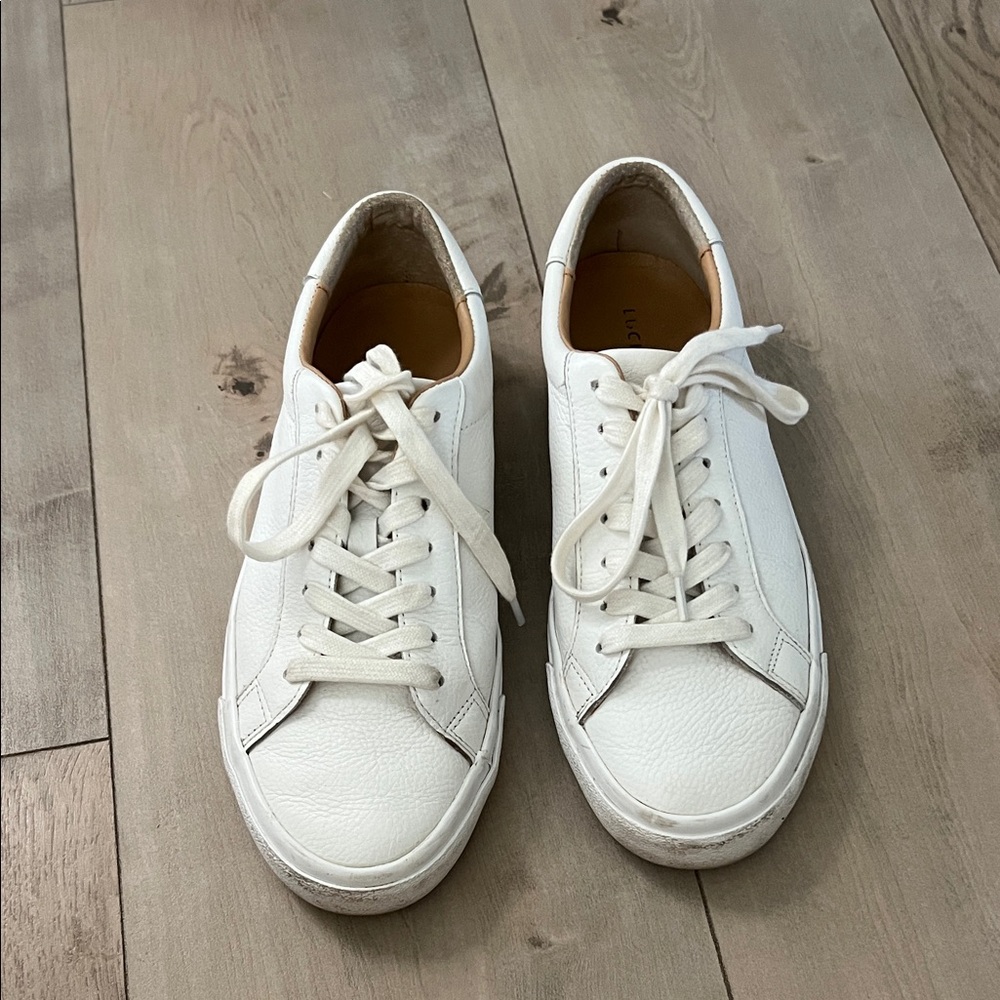 Lucky Brand White Sneakers